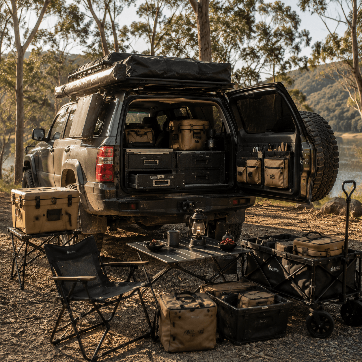 4WD Vehicle Storage