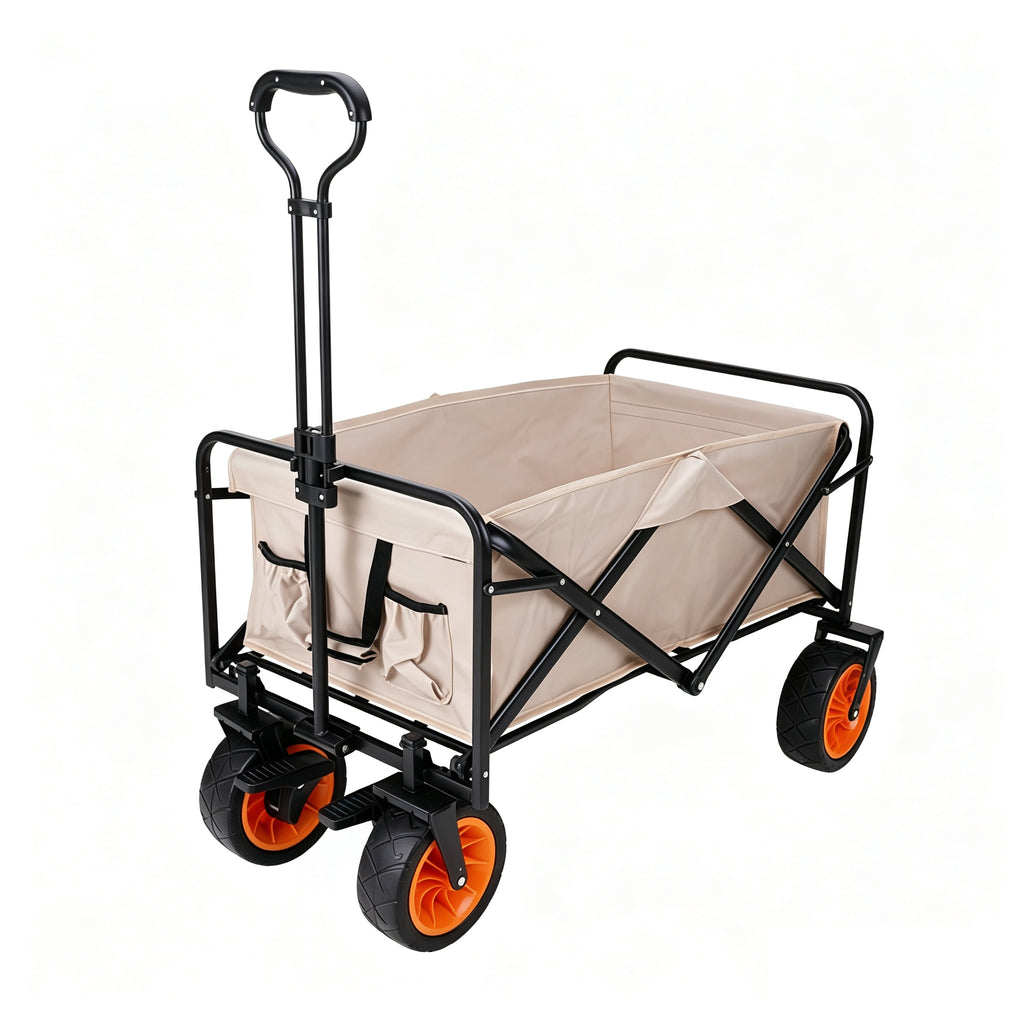 Folding Camping Wagon | Heavy Duty Outdoor Utility Cart