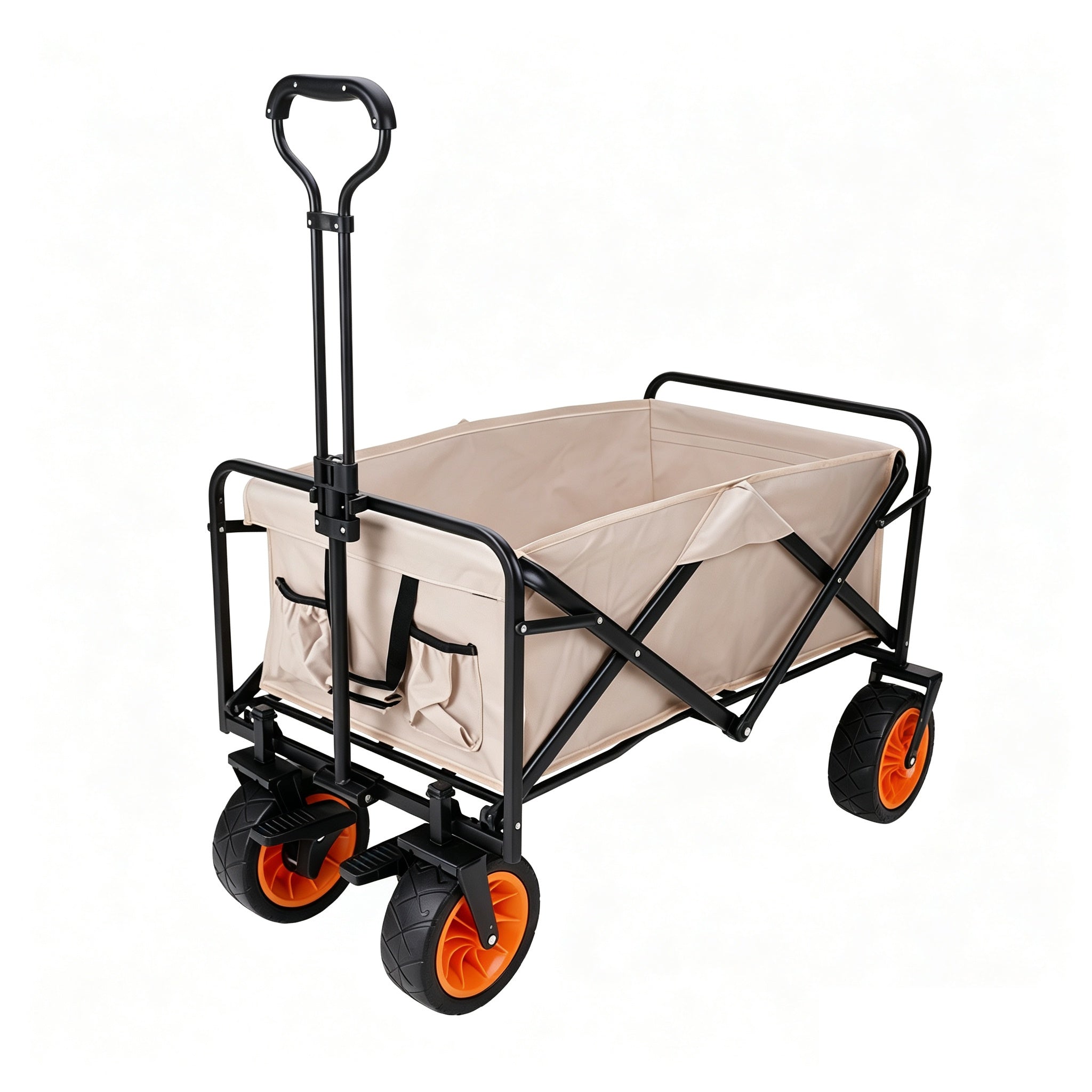 Folding Camping Wagon | Heavy Duty Outdoor Utility Cart