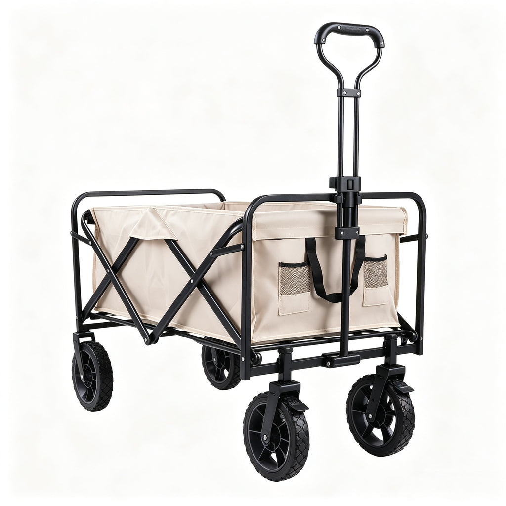Folding Camping Wagon | Heavy Duty Outdoor Utility Cart