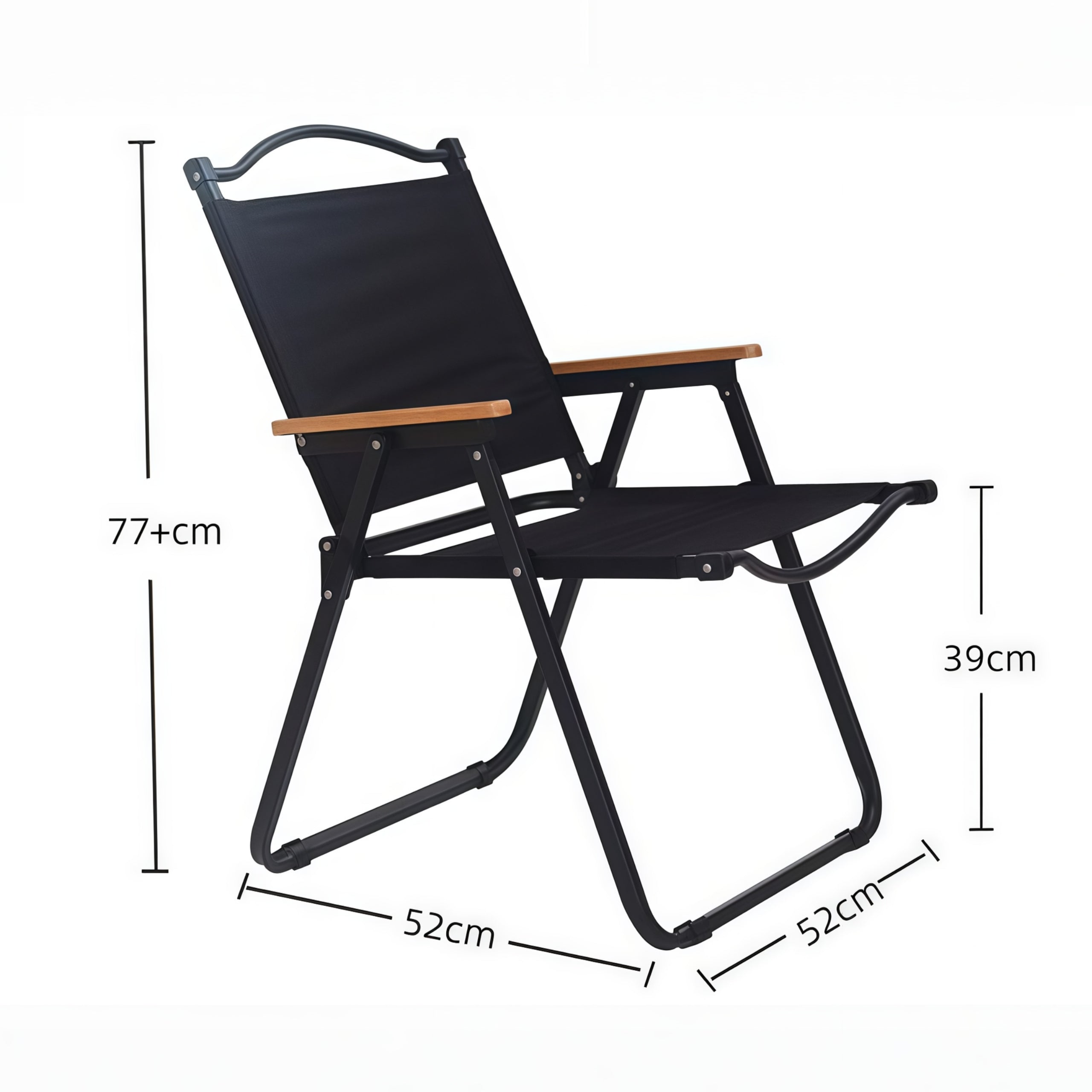 High Back Kermit Camping Chair | Folding Outdoor Chair