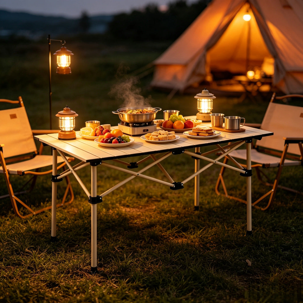 Portable Aluminium Camping Table | Folding Outdoor Table