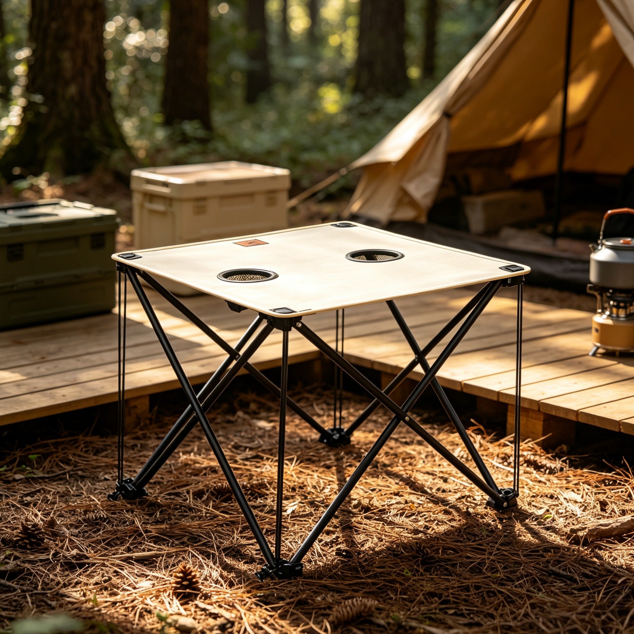 Ultralight Folding Camping Table | Portable Side Table